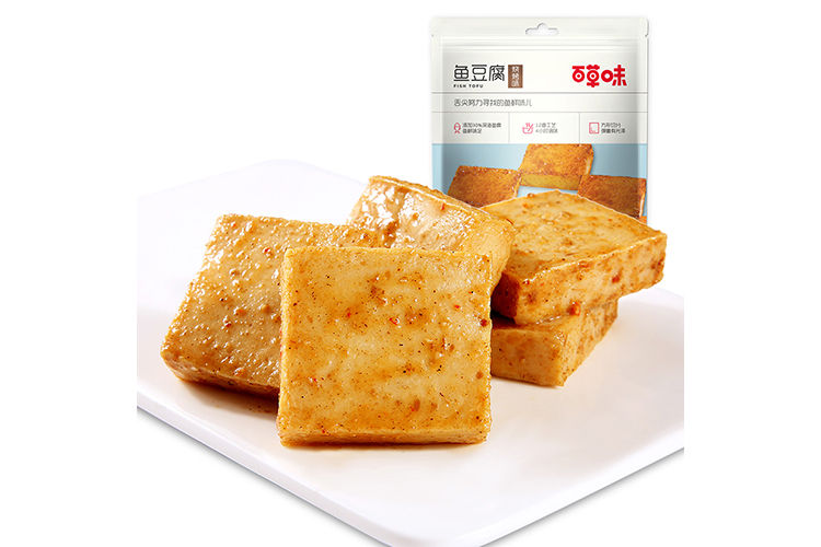 BAICAOWEI FISH TOFU BBQ FLAVOUR 185G